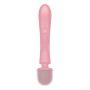 Triple lover Rabbit et Wand Satisfyer - Rose