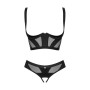 Chic Amoria ensemble ouvert - Noir