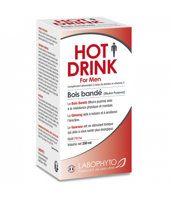 Hot Drink Homme Bois bandé 250 ml - LAB04