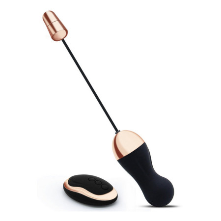 Oeuf vibrant noir 10 vitesses USB - TOD-058BLK