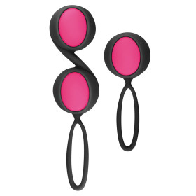 Set de boules de Geisha noires roses à billes amovibles - CC5260020010 Set de boules de Geisha noires roses à billes amovibles - CC5260020010