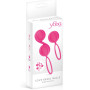 Set de boules de Geisha roses à billes amovibles - CC5260020050