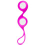 Boules de Geisha rose verre et silicone - CC571001
