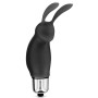 Stimulateur de clitoris vibrant noir rabbit - CC5730010010