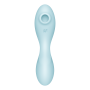 Vibromasseur connecté 3 en 1 Bleu USB Curvy Trinity 5 - CC597823