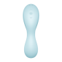 Vibromasseur connecté 3 en 1 Bleu USB Curvy Trinity 5 - CC597823