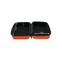 Boite de rangement coquée couleur orange - EVABOXORANGE