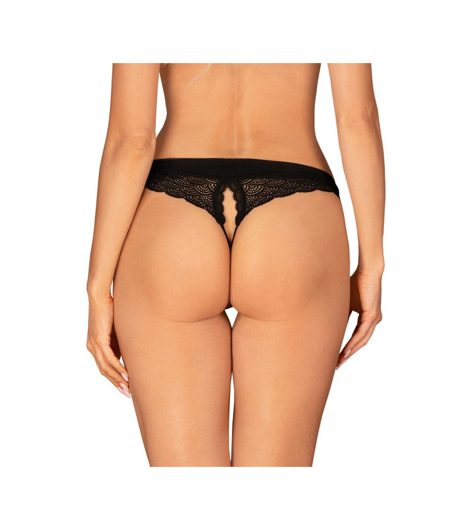 Chemeris culotte ouverte - Noire