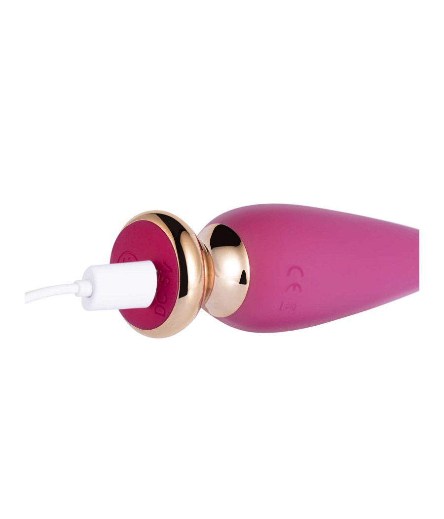 Doro plus vibrating anal plug and remote - Pink