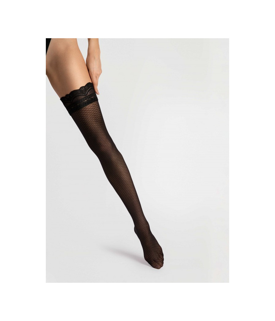 Dolcezza 20 den stockings - Black
