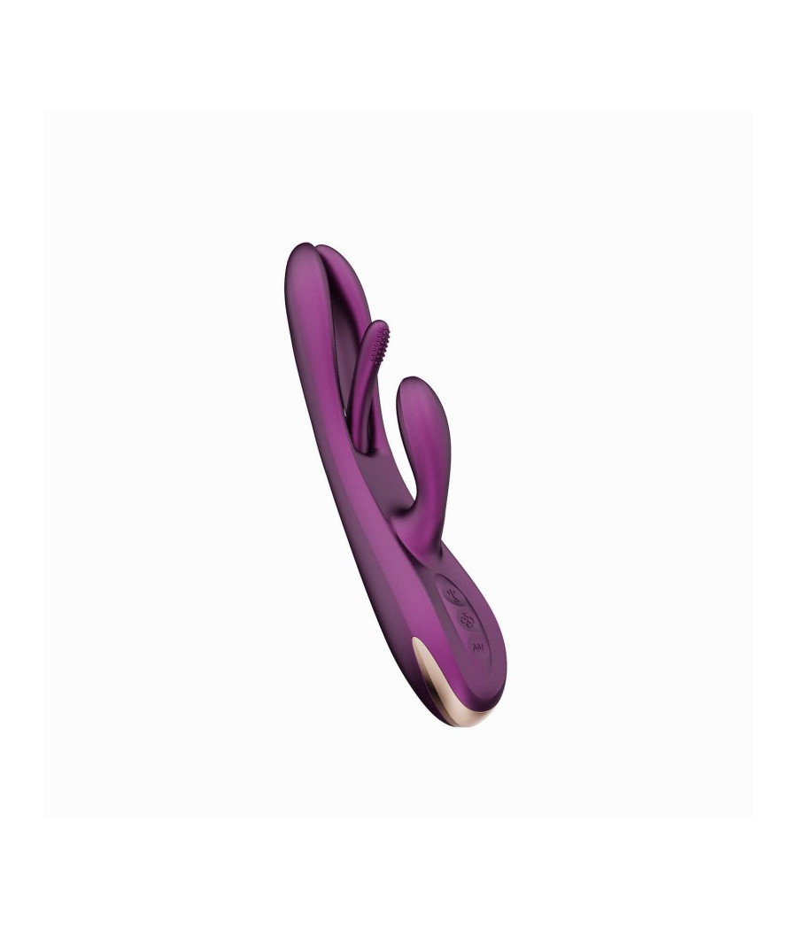 Terri App controlled tapping Rabbit Vibrator - purple