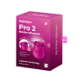 Stimulateur de clitoris rose par ondes de pression ou sans contact Pro 2 Modern Blossom Satisfyer - CC597841