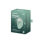 Stimulateur clitoridien par onde de pression sans contact et par vibration USB vert menthe, Cloud Dancer Satisfyer - CC597838