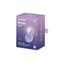 Stimulateur clitoridien par onde de pression sans contact et par vibration USB violet et rose, Pixie Dust Satisfyer - CC597836