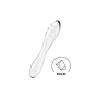 Gode en verre transparent haute qualité Dazzling Crystal 1 Satisfyer - CC597832