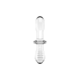 Gode en verre borosilicaté massif transparent Double Crystal Satisfyer - CC597829