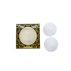 Nipple Métal blanc Cache tétons cône - 201200104