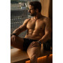 Jock noir Biker - LM2201-27BLK