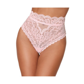String dentelle taille haute rose - DG1477PNK String dentelle taille haute rose - DG1477PNK