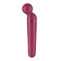 Vibromasseur wand rouge USB 60 vibrations Planet Wand-er Satisfyer - CC597844
