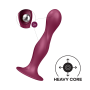 Gode ventouse silicone rouge Double Ball-R Satisfyer - CC597842
