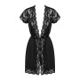 810-PEI-1 Peignoir - Noir