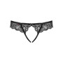 Contica Tanga ouvert - Noir