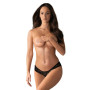 837-THC-1 String Ouvert - Noir