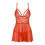 838-BAB-3 Babydoll - Rouge