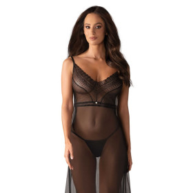Estiqua nuisette longue noir Estiqua nuisette longue noir