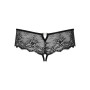 Merossa Tanga Ouvert - Noir