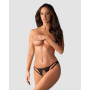 Picantina String Ouvert - Noir