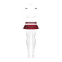 Schooly Costume - Rouge  Blanc