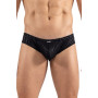 minipant noir  gold Zebra - LM2403-68BLK