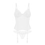 Alissium corset et string - Blancs