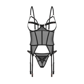 Euridia corset et string - Noirs Euridia corset et string - Noirs