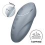 Tap and climax Satisfyer - Bleu/gris