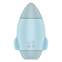 Stimulateur de clitoris violet vibration et air pulsé USB vert Mission control Satisfyer - CC597853