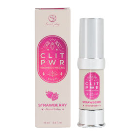 Baume stimulant chauffant pour clitoris Fraise 15ml - SP3715 Baume stimulant chauffant pour clitoris Fraise 15ml - SP3715