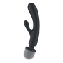 Triple lover Rabbit et Wand Satisfyer - Noir