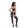 F164 Short taille haute avec fermeture éclair