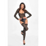F296 Body Psyche en dentelle et wetlook