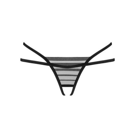 Lune Bellis string ouvert - Noir