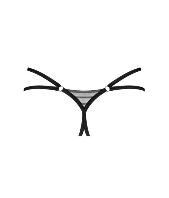 Lune Bellis string ouvert - Noir