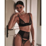 Lune Bellis string ouvert - Noir