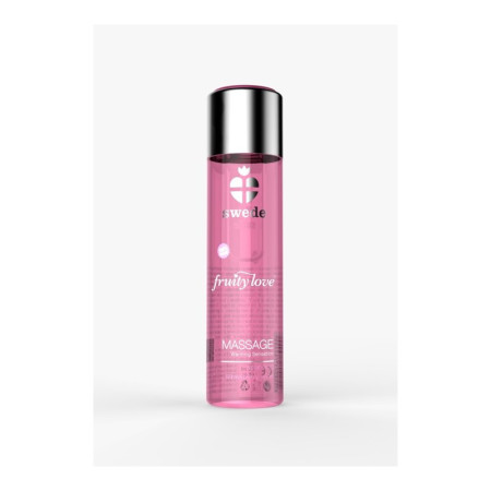 Huile de massage - Vin pétillant à la Fraise - 120 ml
