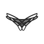 Euridia string ouvert - Noir