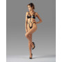 Dame controle body ouvert - Noir