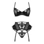 Rafaella ensemble wetlook - noir