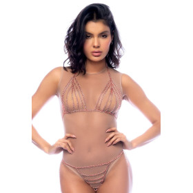Ensemble 2 pièces en chaine rose gold - MAL2776ROGD Ensemble 2 pièces en chaine rose gold - MAL2776ROGD